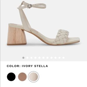 Dolce Vita Maren Heels, in Ivory Stella